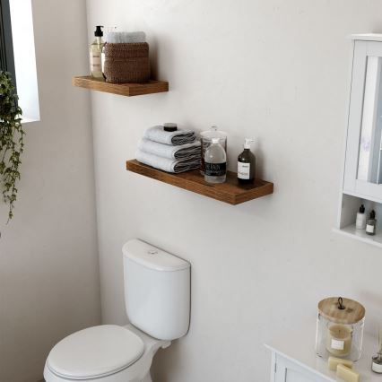 Кафява стенна полица SHELFY
