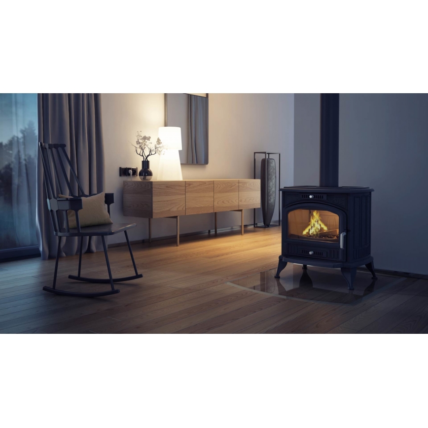 Kratki - Чугунена камина 8kW 150mm