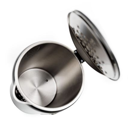 Кана с LCD дисплей 1,7 l 2200W/230V червен + туристическа чаша 450 ml