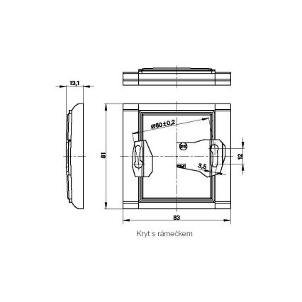 Капачка ELEMENT K 3902E-A00001 03