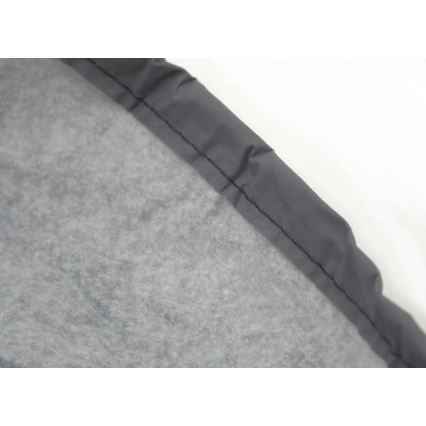 Капак за огнище 93x58 см сив