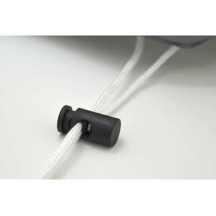 Капак за огнище 93x58 см сив