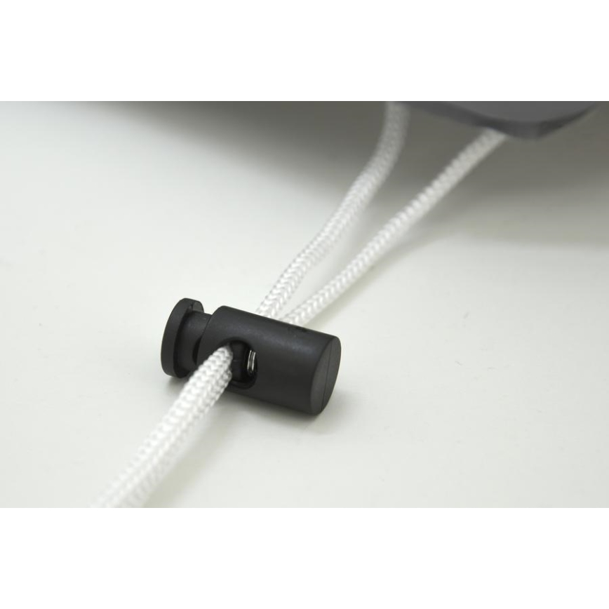 Капак за огнище 93x58 см сив