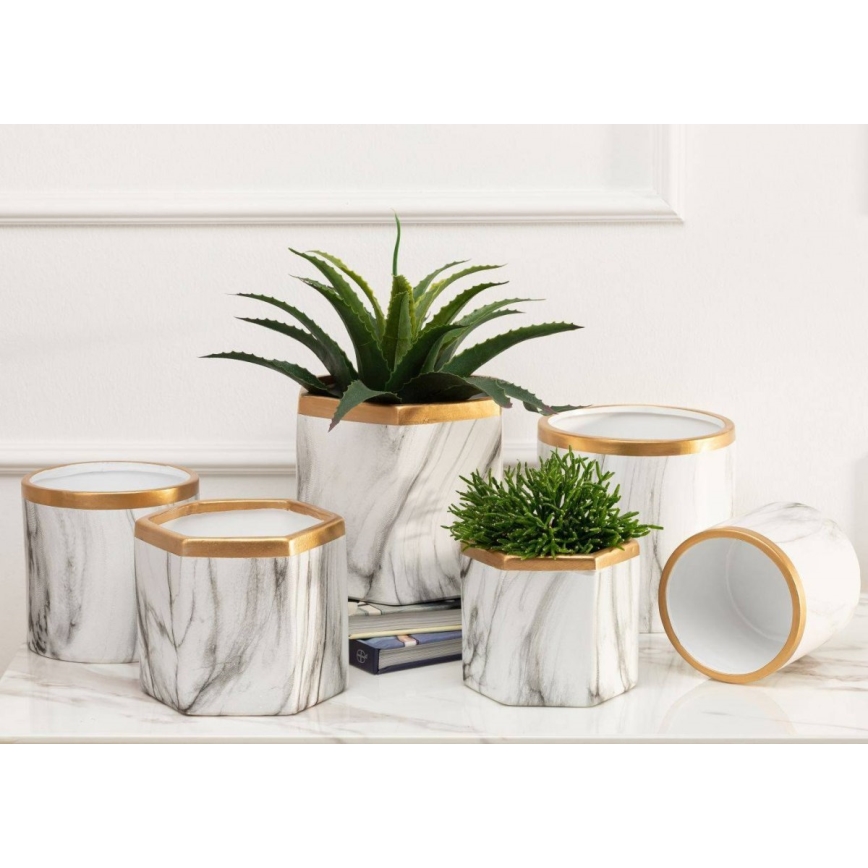 Керамична саксия SONA 13x13 см