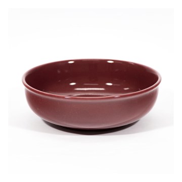 Керамична купа за компот Lada тъмночервена