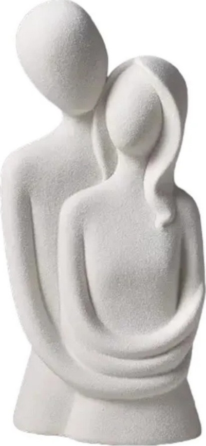 Керамична декорация за маса 20x9,5x7,5 cm сива