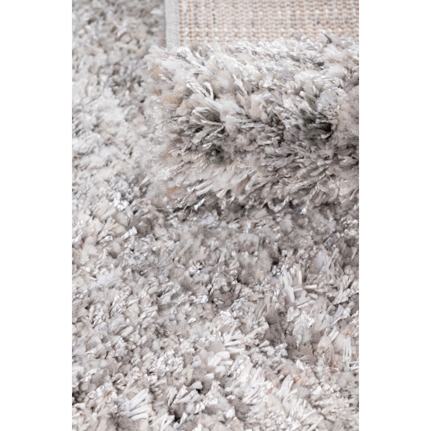 Килим BILBAO SHAGGY 80x150 cm сив/антрацит