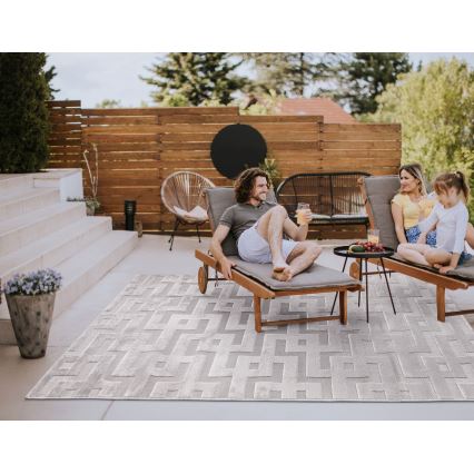 Килим DORA 160x220 см сив