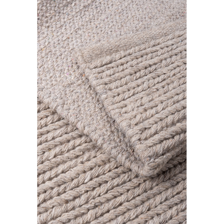 Килим FIR WOOL 160x230 cm 2600 g/m2 бежов/натурален