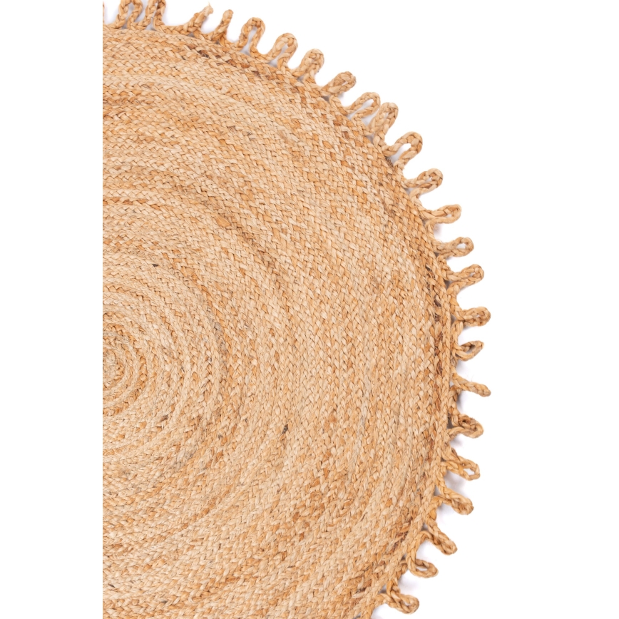 Килим JUTA 100 см бежов/натурален