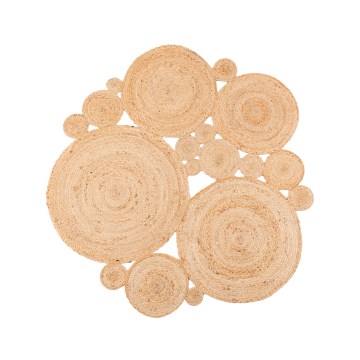 Килим JUTA 140 cm бежов/натурален