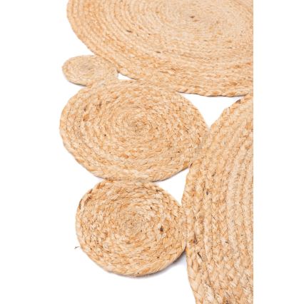 Килим JUTA 140 cm бежов/натурален