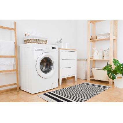 Килим KILIM GOLD 60x120 см черен/бял