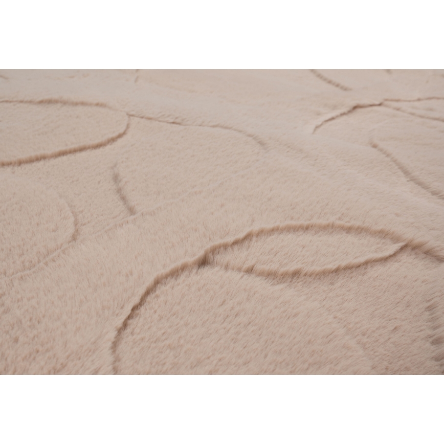 Килим RABBIT 3D 120x170 см бежов