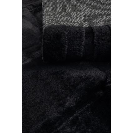 Килим RABBIT 3D 120x170 см черен