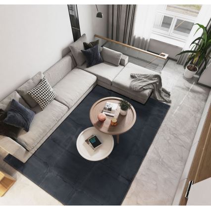 Килим RABBIT 3D 160x230 см антрацит