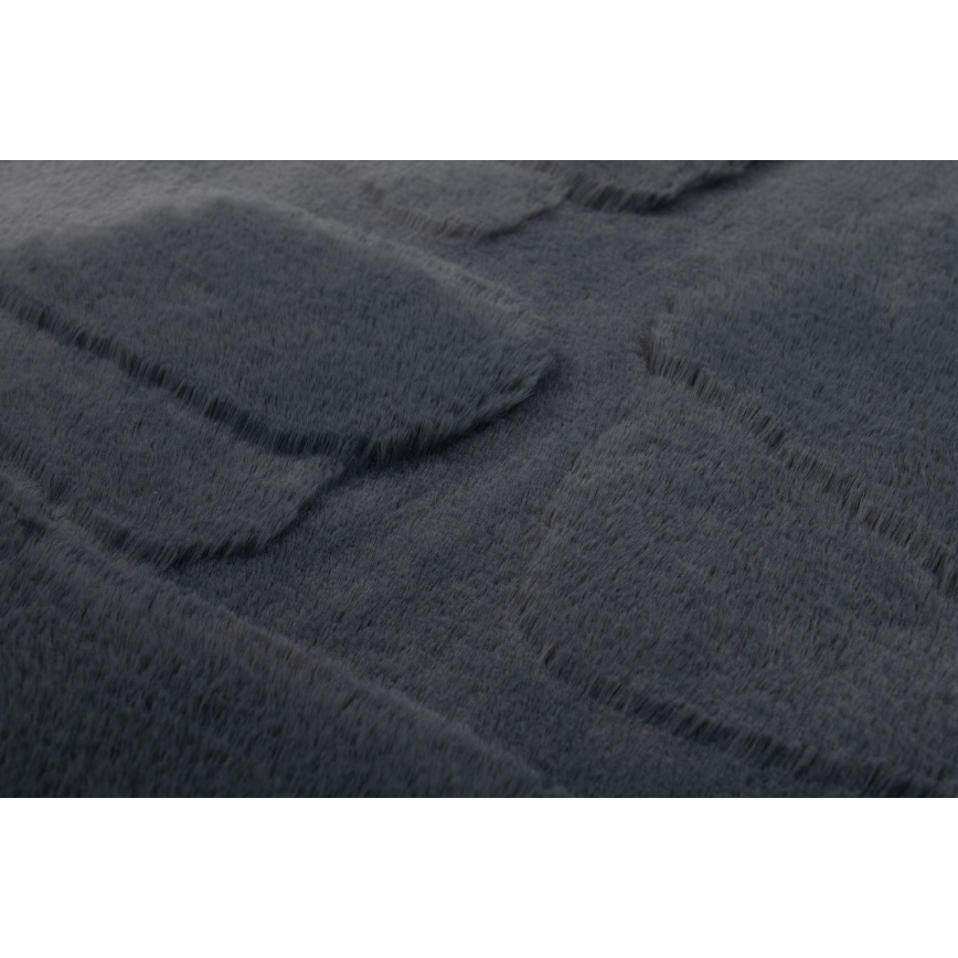 Килим RABBIT 3D 160x230 см антрацит