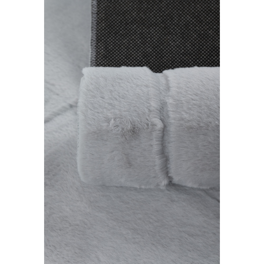 Килим RABBIT 3D 160x230 см светлосив