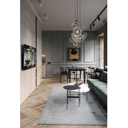 Килим RABBIT 3D 80x150 cm светлосив