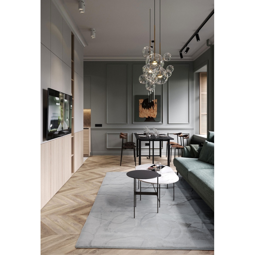 Килим RABBIT 3D 80x150 cm светлосив