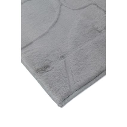 Килим RABBIT 3D 80x150 cm светлосив