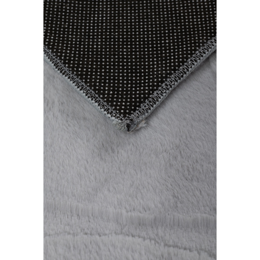 Килим RABBIT 3D 80x150 cm светлосив