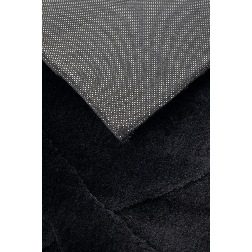 Килим RABBIT 3D 80x150 см, черен