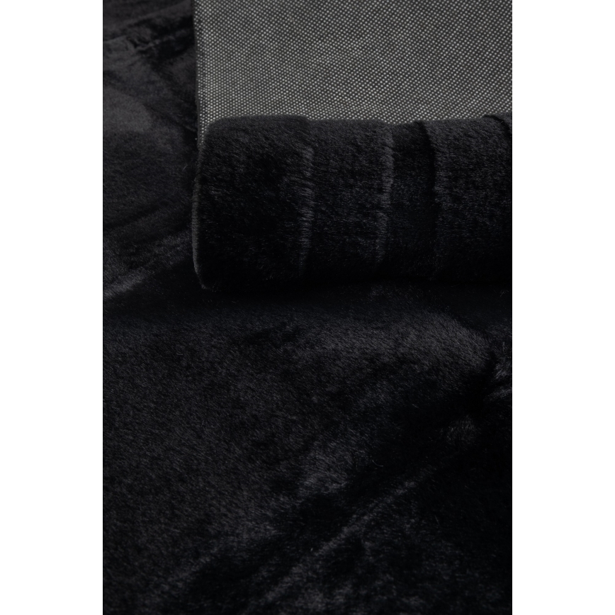 Килим RABBIT 3D 80x150 см, черен