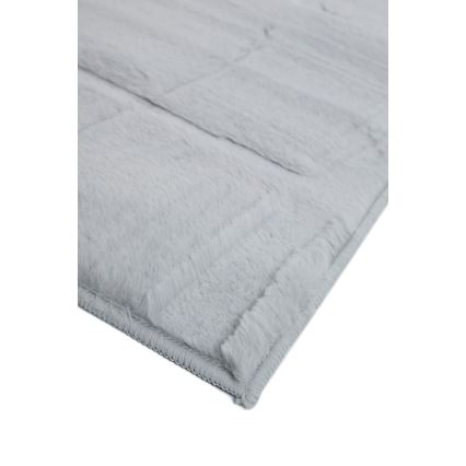 Килим RABBIT 3D 80x150 см, светлосив