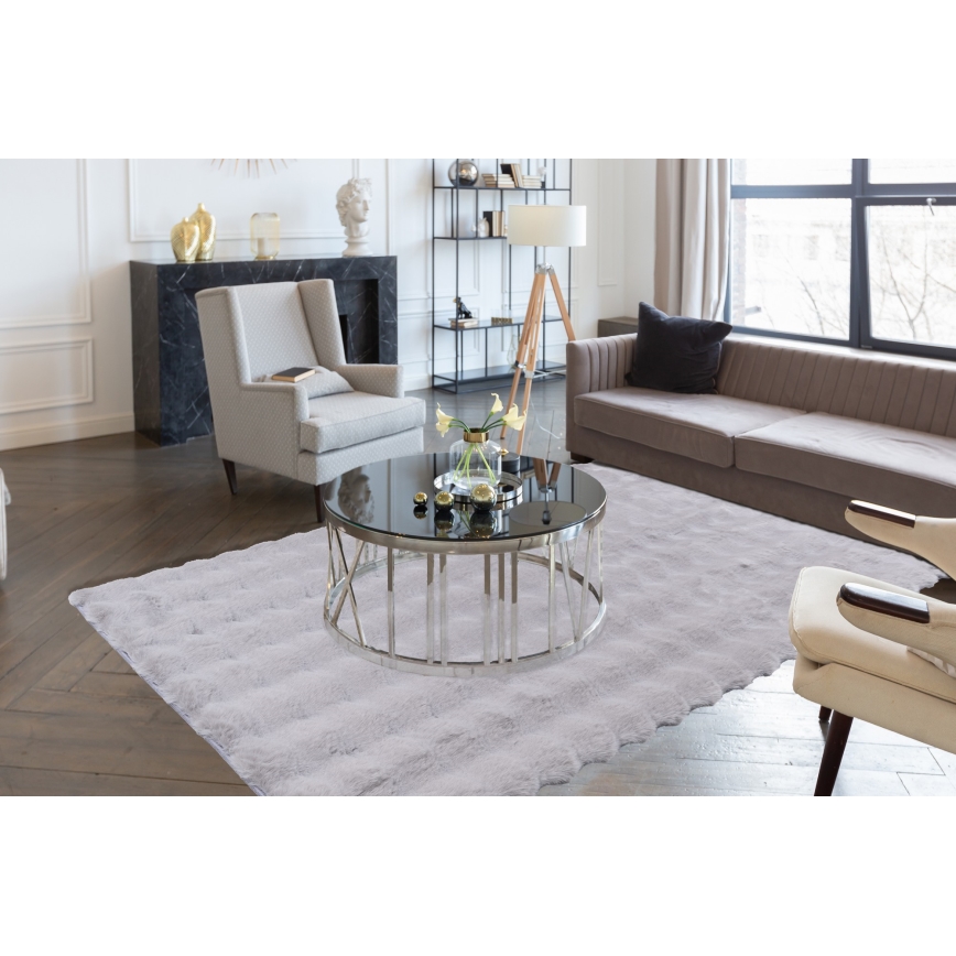 Килим RABBIT BUBBLE 120x170 см сив