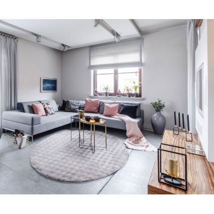 Килим RABBIT BUBBLE 160 см сив