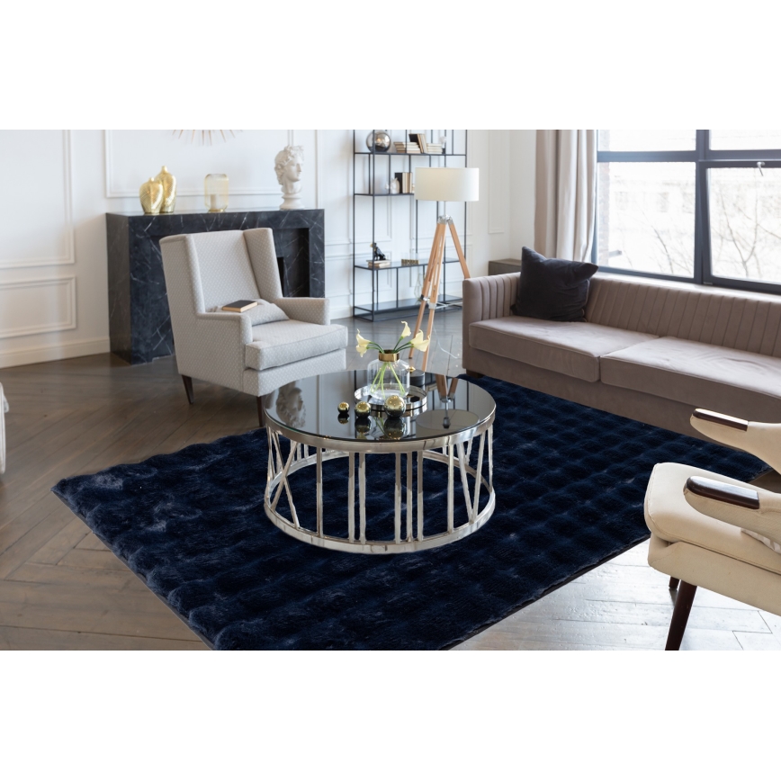 Килим RABBIT BUBBLE 200x280 см тъмносин