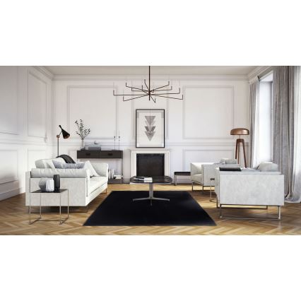 Килим RABBIT-FOX 120x160 см, черен