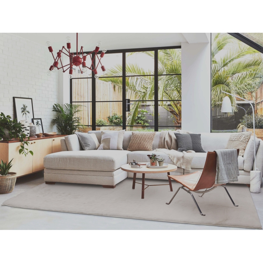 Килим RABBIT-ROSA NEW 80x150 cm 2000g/m2 в кремав цвят