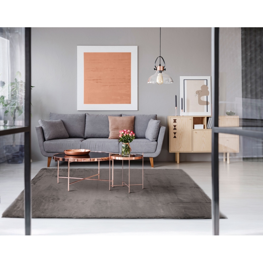 Килим RABBIT-ROSA NEW 80x150 cm 2000g/m2 кафяв