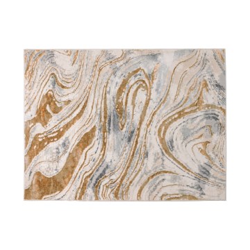 Килим STONE 120x160 см бежов/сив
