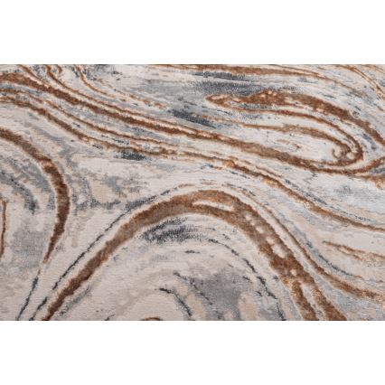 Килим STONE 120x160 см бежов/сив