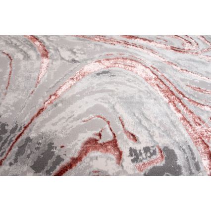 Килим STONE 160x220 см розов/сив