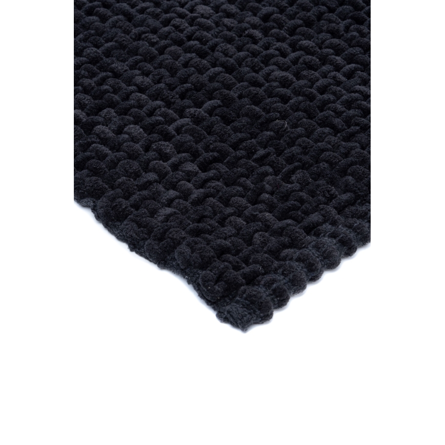 Килимче за баня BELWEDER 60 x 100 см, черно
