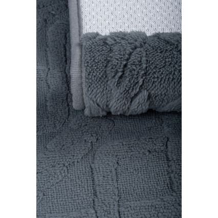 Килимче за баня NEW STYLE 3D 60 x 90 см, сиво