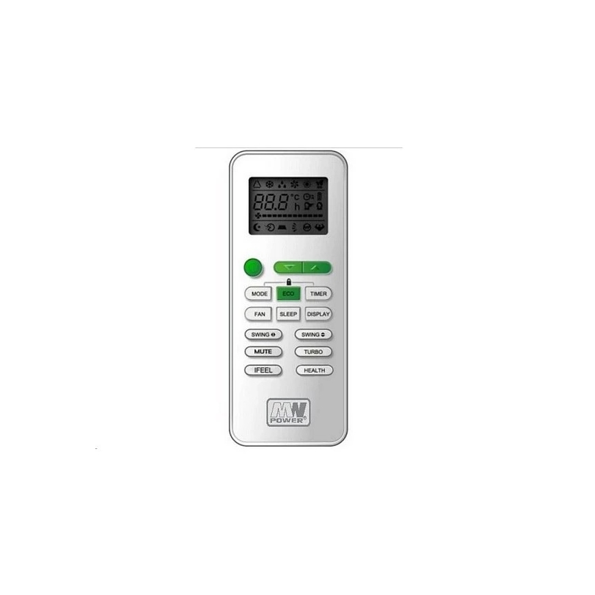 Климатик 09K V1 2,6 kW 9000 BTU Wi‑Fi Tuya бял + дистанционно управление