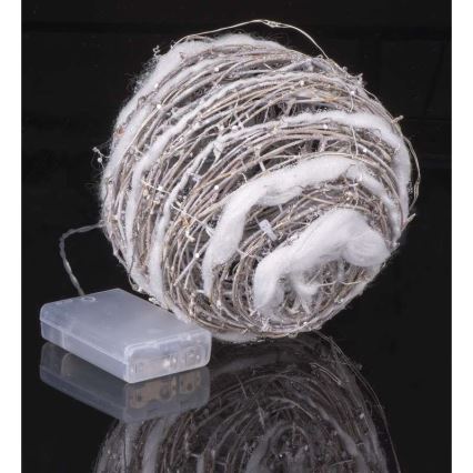 Коледна декорация вътрешна IP20 XMAS 20xLED/2W/4,5V