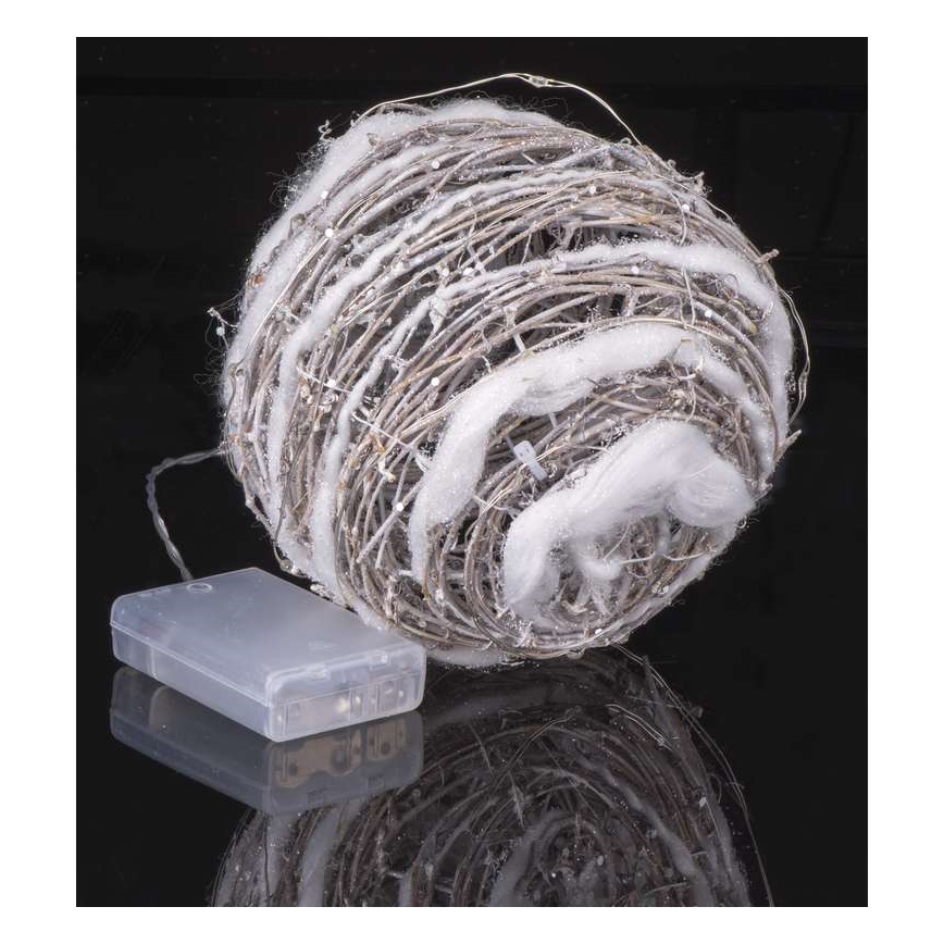 Коледна декорация вътрешна IP20 XMAS 20xLED/2W/4,5V