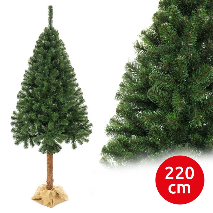Коледна елха на дънер 220 см ела