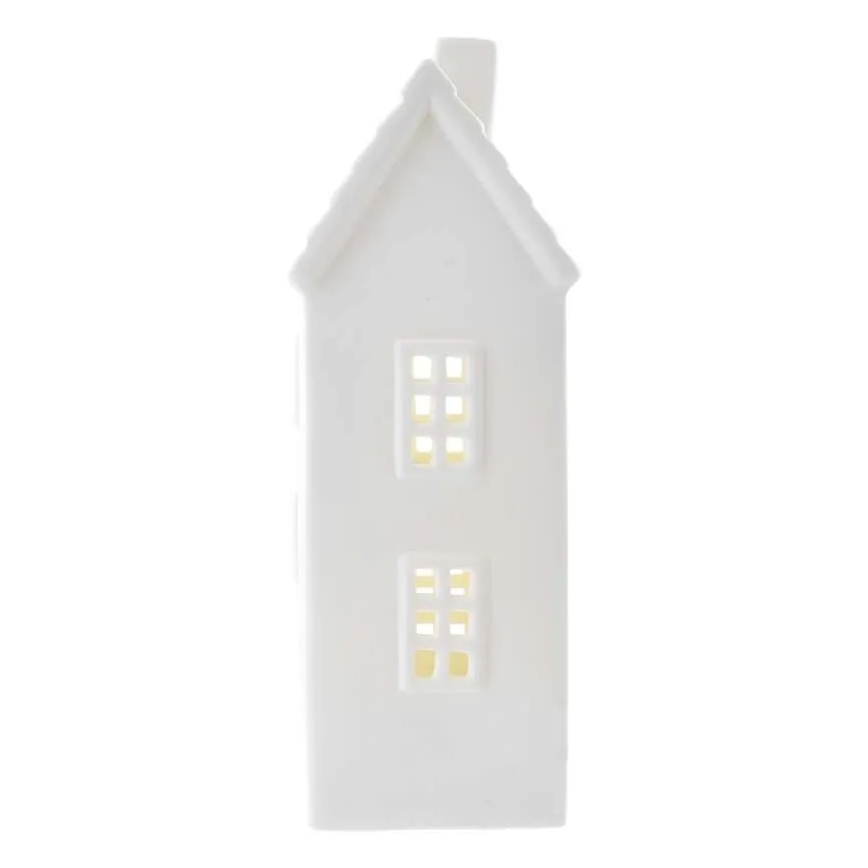 Коледна LED декорация LED/CR2032 къщичка