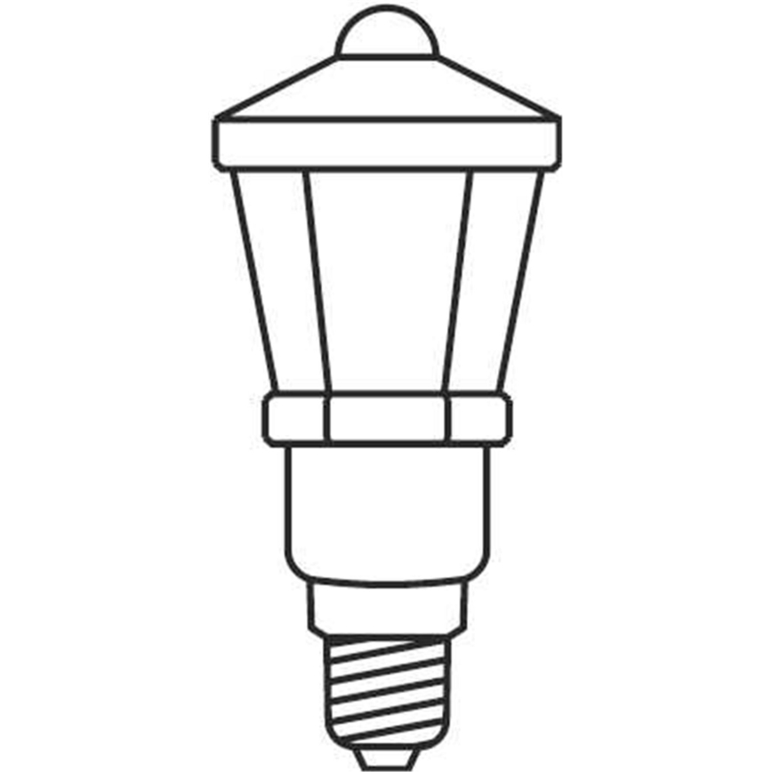 Коледни лампички LANTERN 12xE10/10,7м топло бели Произведени в Европа
