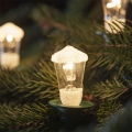 Коледни лампички LANTERN 12xE10/10,7м топло бели Произведени в Европа