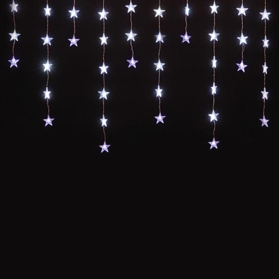Коледни лампички 50xLED 6,35м студено бели
