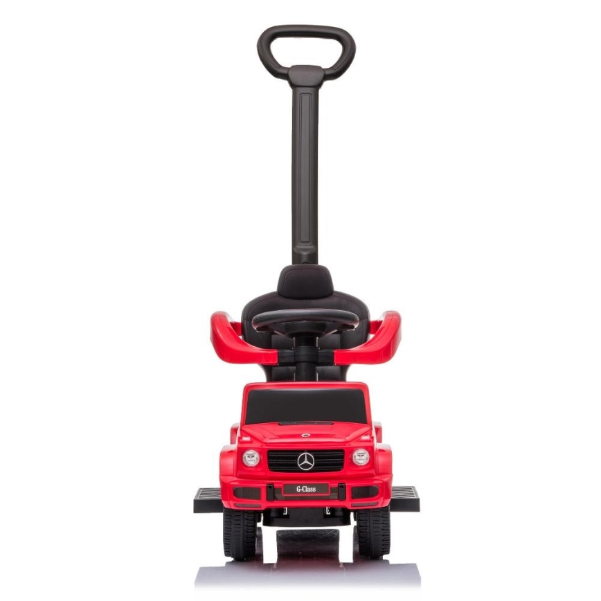 Колело за бутане Mercedes G350d 3в1 2xAA червен/черен