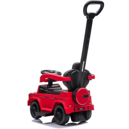 Колело за бутане Mercedes G350d 3в1 2xAA червен/черен